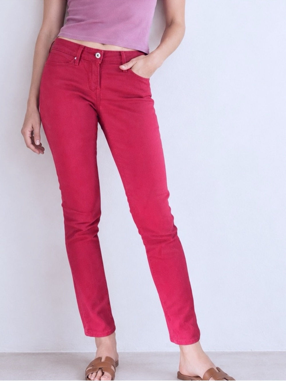 Citizen From Levi’s Totally Shaping Skinny Red Jeans Sz 6 Medium
